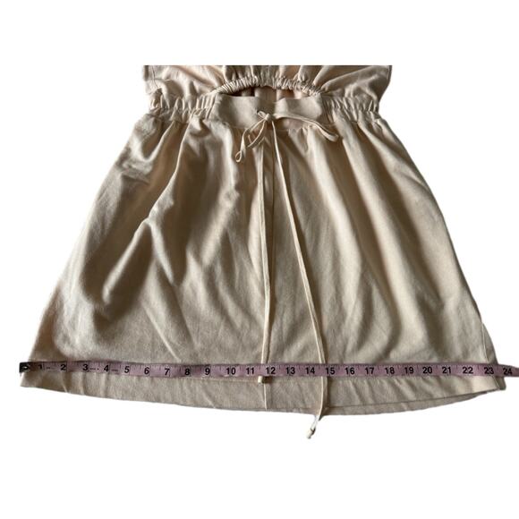 Alice McCall Nude Sport Cutout Cotton Mini Dress Women’s M - Picture 10 of 11